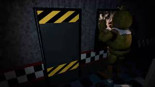 [FNAF/SFM/SHITPOST] Chica Tries To Break In The Office