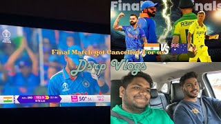 Cancelled! Watch the Cricket World Cup Final Live Fail | #dsrpvlogs #cricketworldcup2023