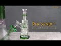 Phoenix Star Ash Catcher 14mm PHX559, 5-arm Perc 45 Degree