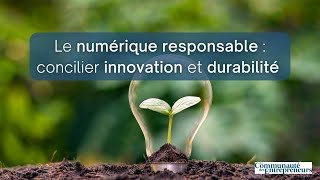 🌱Comment concilier innovation et durabilité ?