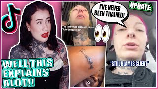 Viral TikTok Tattoo Artist Addresses Misspelt Tattoo