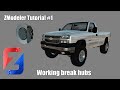 How to add working hubs to a Vehicle on GTA5 [ZModeler Tutorial #1]