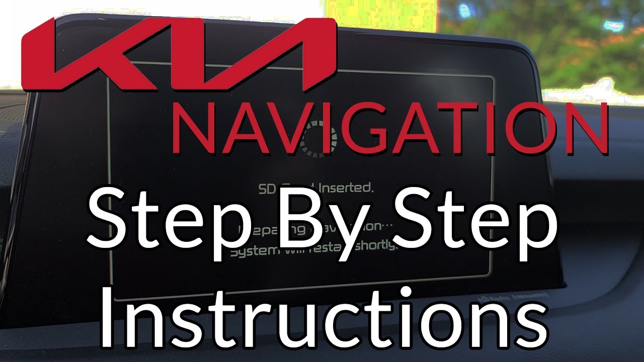 Kia Navigation Update - Step By Step Instructions - YouTube