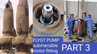 FLYGT PUMP submersible motor (model number 3400.835-5010)(Rpm 890 v380 Hz 60) PART 3