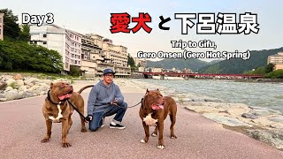 【犬連れ車中泊旅】激流の滝散策からの…日本三名泉