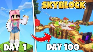 100 Days in Skyblock | Let's Play Minecraft