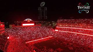 Husker Football Drone Show 090724