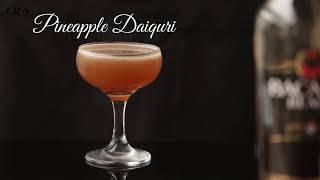 Pineapple Daiquiri || Rum and Pineapple Juice