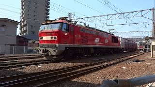 2015.04.12 貨物列車（4094列車・秋田駅到着）