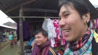 ตลาดเช้าชนเผ่าพื้นบ้านกาดถ้าย Tribes local morning market in Kengtung