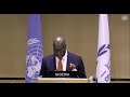Senate President Godswill Akpabio at Geneva Conference 