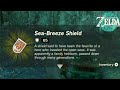 Sea Breeze Shield LOCATION (Windwaker Shield) The Legend of Zelda Tears of the Kingdom