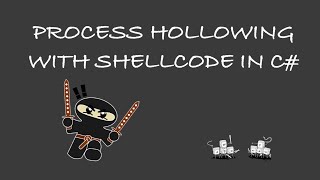 Process hallowing with shellcode in C#