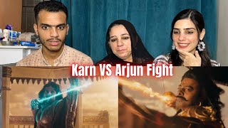 Kalki 2898 ad | Karn vs Arjun fight scene | Pakistani reaction #kalki2898ad #karna #arjun