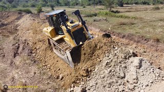 Part 2 Project Clearing \u0026 Push Dirt Starting With Skills Driver Bulldozer \u0026 Wonderful Equipment Work