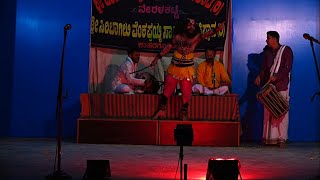 Yakshagana - Raktharathri - 1 -  Gundimajalu gopala bhat as Ashwatthama