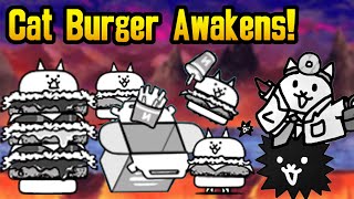 The Battle Cats - How to Beat Cat Burger Awakens EASILY!