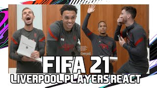 FIFA 21: Liverpool players react! | Trent & Robbo compete, Chamberlain rants & much more!