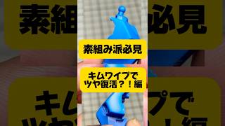 素組み派必見！キムワイプでヤスリ後のツヤ復活？！編#gunpla #ガンプラ #プラモデル#あるある #模型#ガンダム#ガンプラ好きな人と繋がりたい#素組み　#rx782gundam