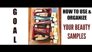 How to Organize & Use Your Beauty Samples Video I ByBare