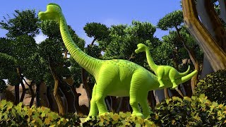 Dinosaur Songs | Brachiosaurus | Tyrannosaurus (T-Rex)  by FunForKidsTV Nursery Rhymes