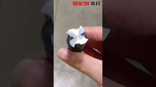 Four-edge milling cutter grinding