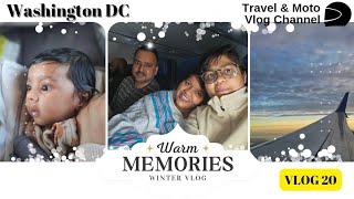 Flying With New Born Baby | Irya's First Flight To Washington DC | Fanatical Traveler 2.0 #newborn