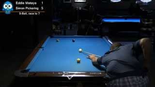 9-Ball Eddie Mataya vs. Simon Pickering