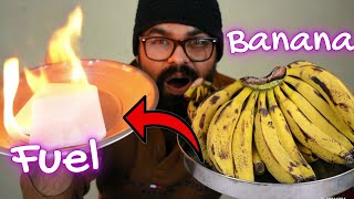 Potassium Metal From Bananas || We Made Potassium Metal From Banana .