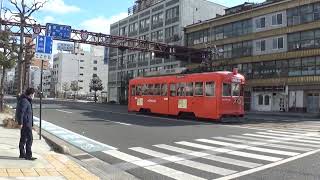 30秒の心象風景23917・路面電車が出る～松山市～