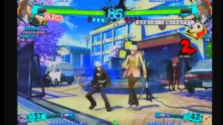 P4U2 1/21/2014 Narukami VS Shadow Narukami VS Mitsuru Part 1/3