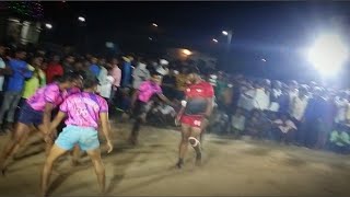 The mission Suryapet  vs Nadigudem Kabbadi Final match  Devil Rajesh Kumar bejjam super Raid