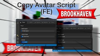 Roblox Fe Copy Avatar Script (Works in Brookhaven only) | Roblox Exploit