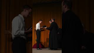 Receiving the cassock