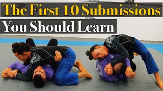 The First 10 Bjj Submissions You  Should Learn