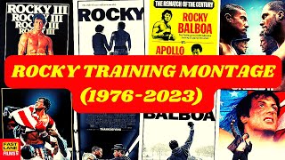 ROCKY TO CREED 3 EPIC TRAINING MONTAGE || 1976 - 2023