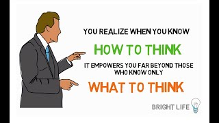 KNOWLEDGE vs THINKING - Neil de'Grasse Tyson