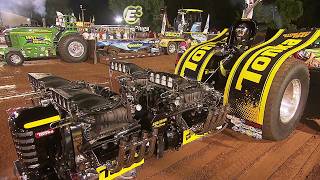 Pro Pulling 2015: Super Modified Tractors and Pro Stocks Tractors pulling in Franklin, KY