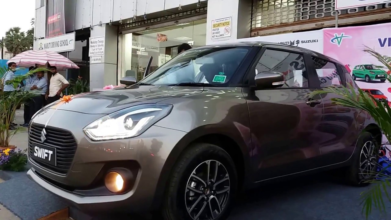 2018 Maruti Suzuki Swift Top End Exterior And Interior|Metallic Magma ...