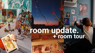 moving vlog 🧳 room update, monthly reset \u0026 a small room tour