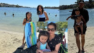 Lake Mission Viejo Beach 🏖️ (ទៅហែលទឹកលេងជាមួយចៅរ)#178