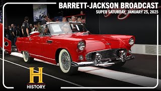 LIVE History Channel Super Saturday Broadcast // Barrett-Jackson 2025 Scottsdale Auction, January 25