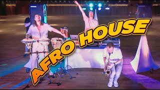 Afro House Mix 2024 | Live Saxophone \u0026 Percussion