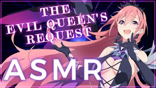 【ASMR】☄️🖤The Evil Queen's Request 🖤☄️【Comfort // Personal Attention // Triggers】