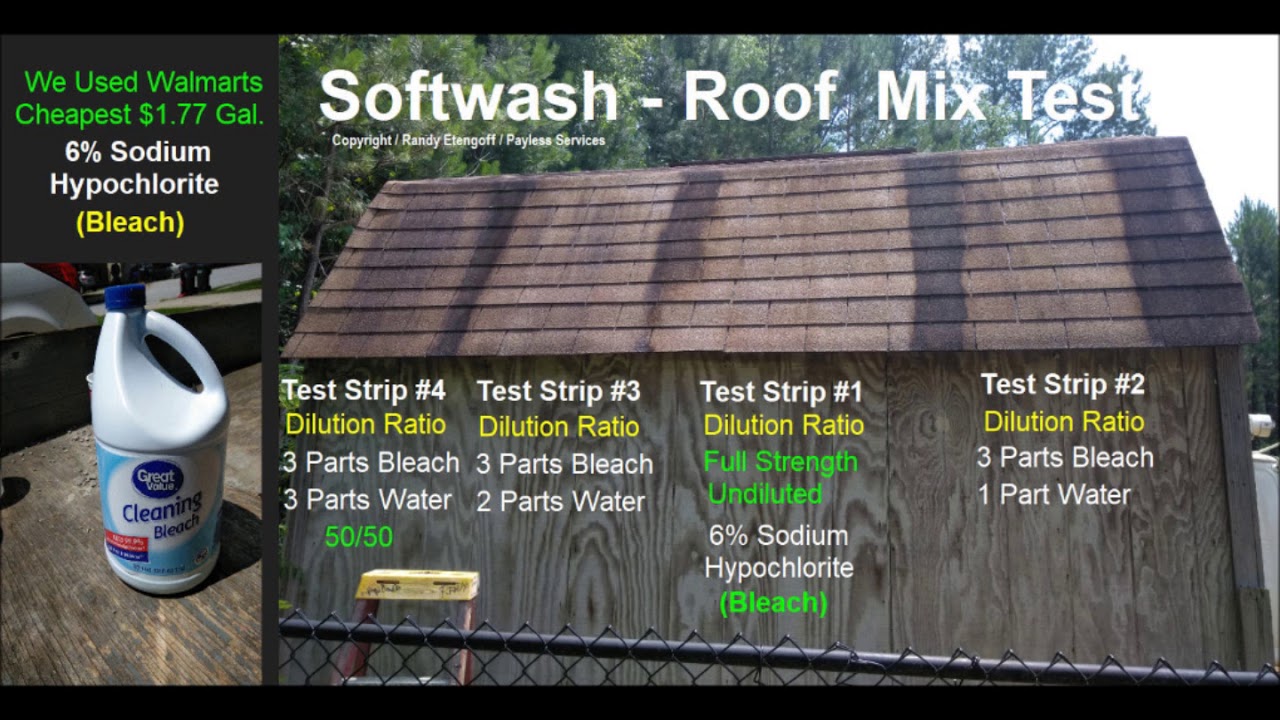 Soft Wash Roof Cleaning Chemicals - Kenda-kaczynski