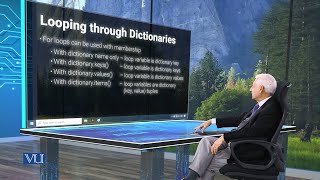 Looping through Dictionaries | Programming Using Python | CS306_Topic083