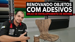 RENOVANDO OBJETOS COM ADESIVOS | Dicas de Envelopamento de Móveis