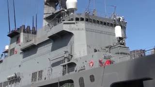 M160723 海上自衛隊 輸送艦『くにさき』 大阪港一般公開