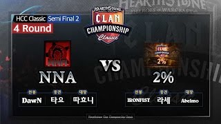 [HearthStone] HCC Classic 2회 #4 NNA VS 2%_150327