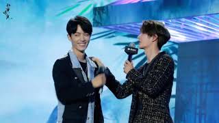 [190712] [Fancam | Wang Yibo ♡ Xiao Zhan] Fanmeeting《The Untamed》in Tianjin